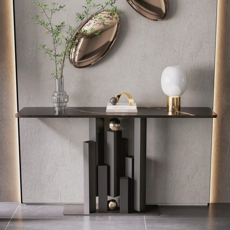 โต๊ะคอนโซล Glamour Delicacy เฟ - Desk Setup Minimalist บทวิจารณ์และราคา