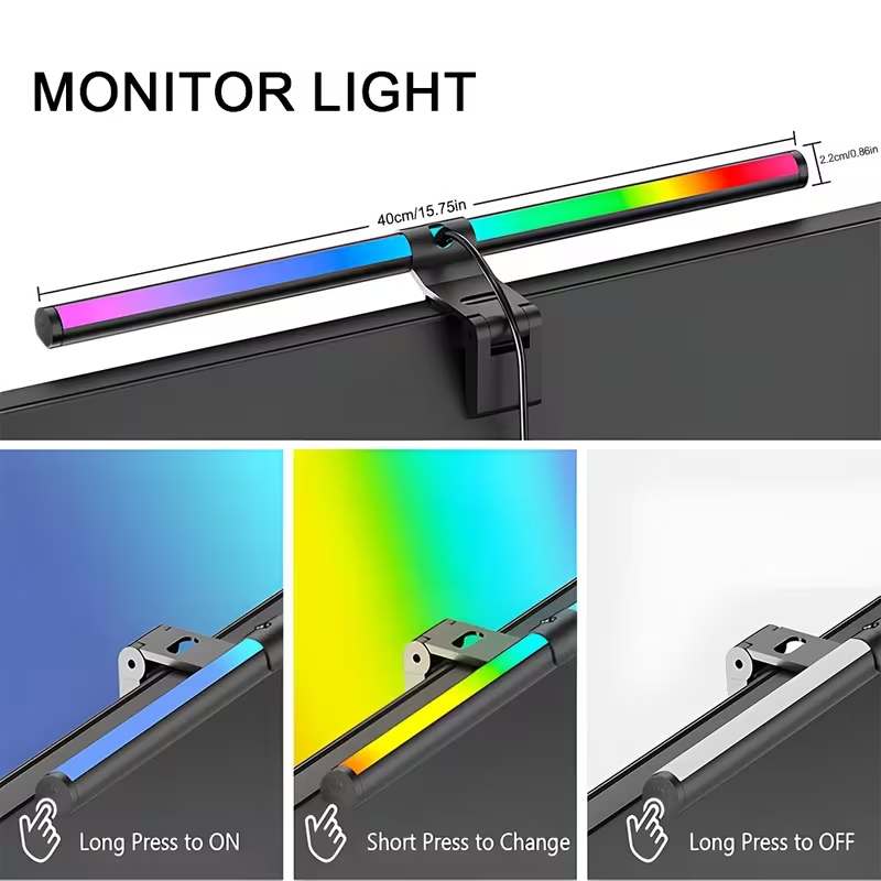 โคมไฟ LED สำหรับหน้าจอคอมพิวเต - Desk Setup Lamp บทวิจารณ์และราคา